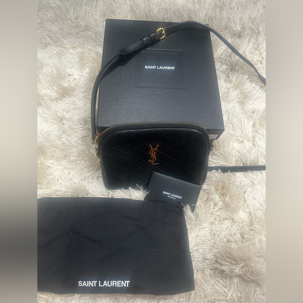 YSL Quilted Gaby Crossbody in Lambskin